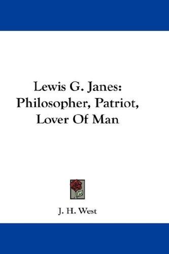 Lewis G. Janes