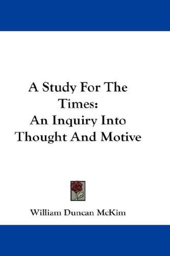A Study For The Times