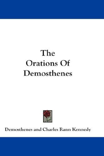 The Orations Of Demosthenes