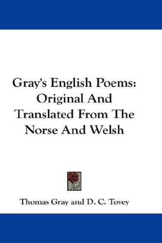 Gray's English Poems