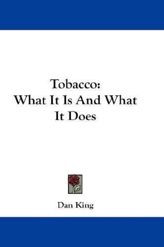 Tobacco