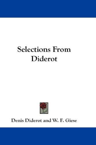 Selections From Diderot