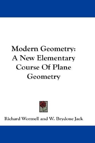 Modern Geometry