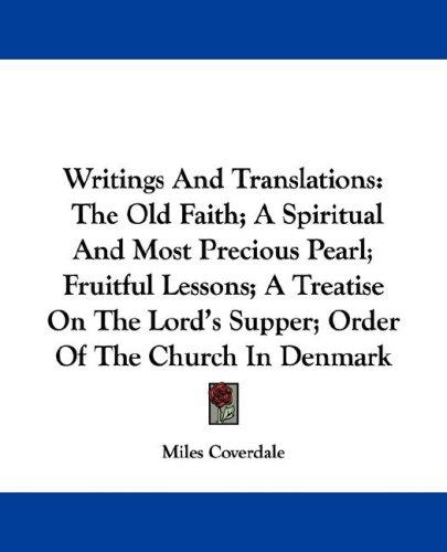 Writings And Translations