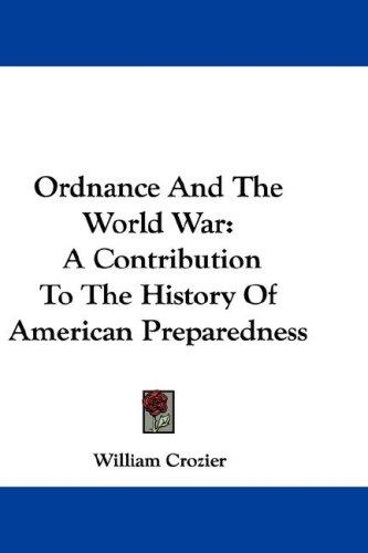 Ordnance And The World War