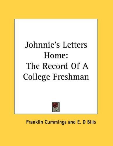 Johnnie's letters home