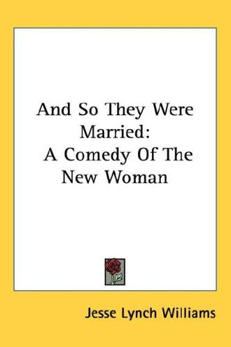 And So They Were Married