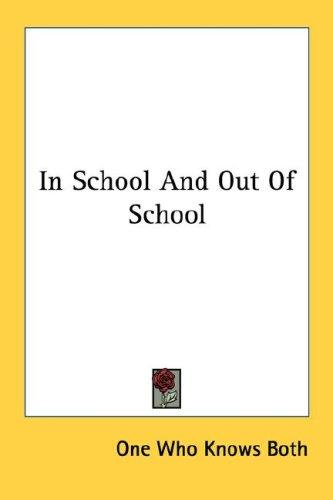 In School And Out Of School