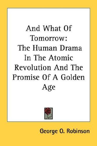 And What Of Tomorrow