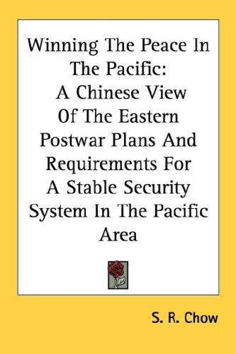 Winning The Peace In The Pacific