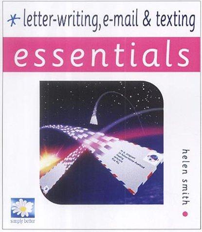 Letter Writing, Email and Texting
