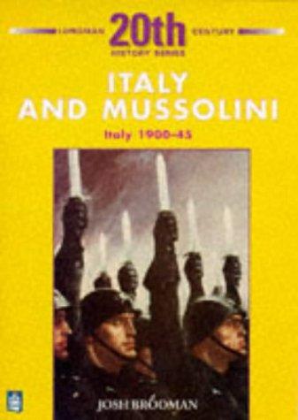 Italy and Mussolini