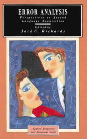 Error Analysis Perspectives on Second Language Acq (Applied Linguistics and Language Study)