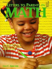 Letters Parents Math K-3