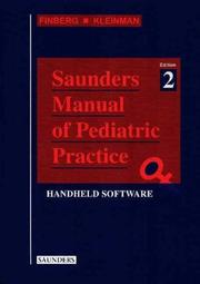 Saunders Manual of Pediatrics