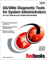 As/400E Diagnostic Tools for System Administrators