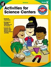 Activities for the Science Center, Kindergarten