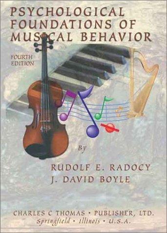 Psychological foundations of musical behavior