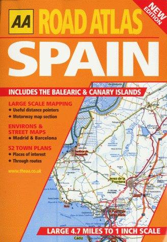 AA Road Atlas: Spain