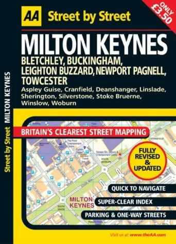 AA Street by Street: Milton Keynes