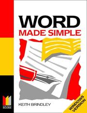Word for Windows Made Simple (Computing Made Simple)