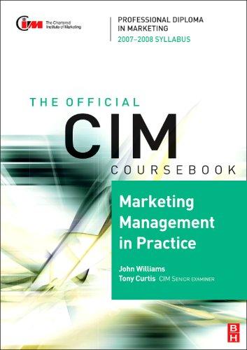 Marketing management in practice 2007-2008