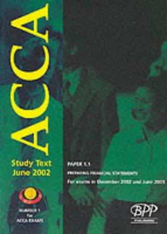 Acca Part 1 - 1.1