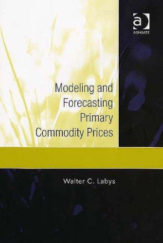 Modeling And Forecasting Primary Commodity Prices