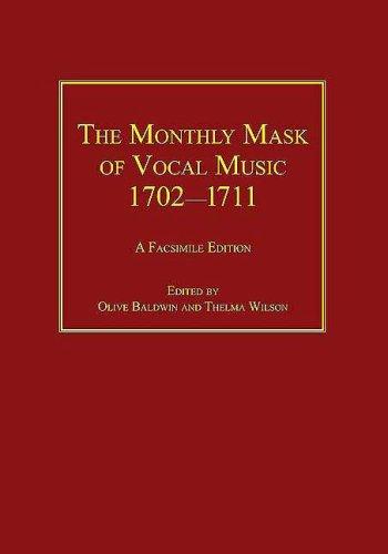 The monthly mask of vocal music, 1702-1711