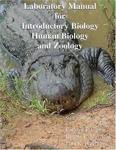 Introductory Biology, Human Biology and Zoology