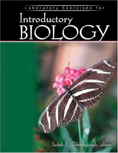 Laboratory Exercises for Introductory Biology Ii