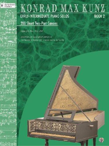 200 Short Two-part Canons, Op. 14