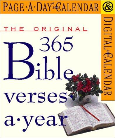 Original 365 Bible Verses-a-Year Page-A-Day Calendar 2002