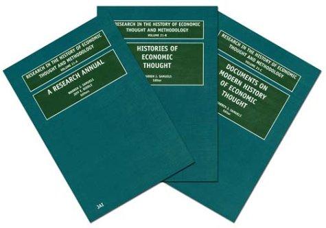 Research in the History of Economic Thought and Methodology