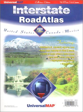 2000 AAA North American Road Atlas Interstate