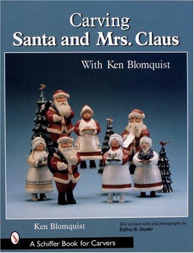 Carving Santa and Mrs. Claus