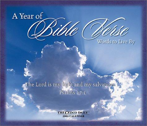 A Year of Bible Verse 2004 Boxed Daily Calendar