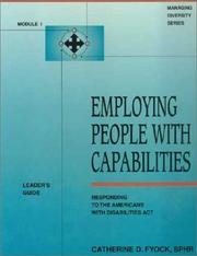 Employing People With Capabilities: Responding to the Americans With Disabilities Act