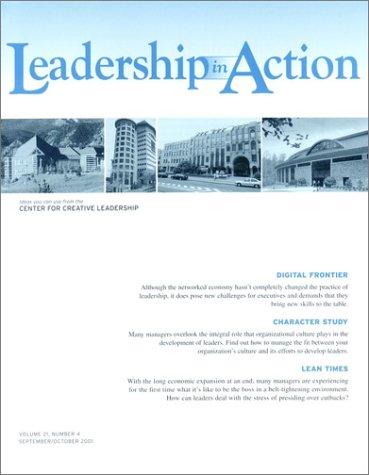 Leadership in Action, No. 4, 2001