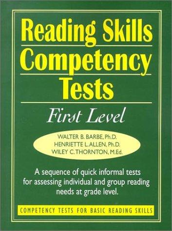 Reading Skills Competency Tests