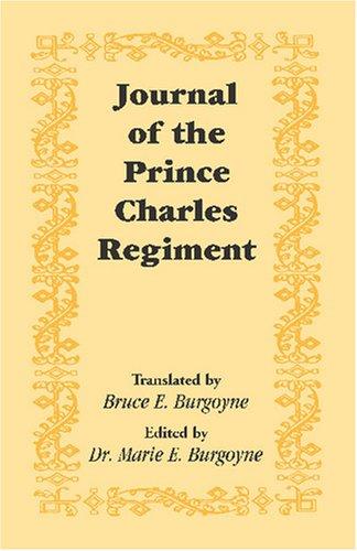 Journal of the Prince Charles Regiment