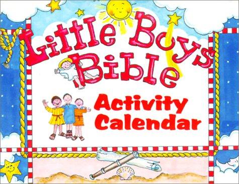 Little Boys Bible Activity Calendar