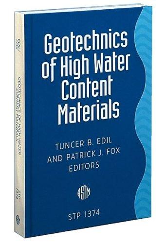 Geotechnics of high water content materials