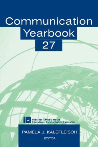 Communication Yearbook 27 (Communication Yearbook)