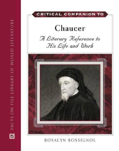 Critical companion to Chaucer