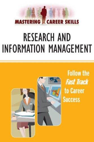 Research and Information Management (Mastering Career Skills)