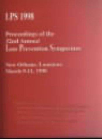 Lps 1998 Proceedings of the 32nd Annual Loss Prevention Symposium (Loss Prevention Symposium (Lps))