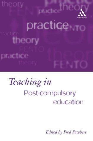 Teaching in Post-Compulsory Education