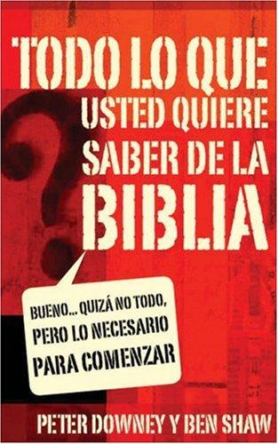 Everything You Want to Know about the Bible