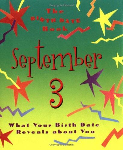 The Birth Date Book September 3